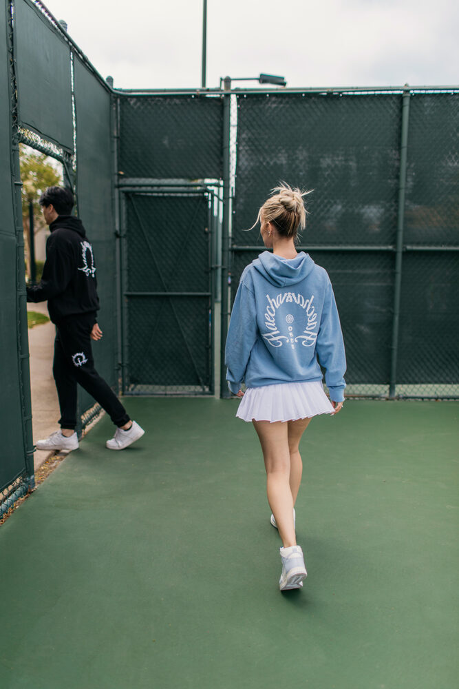 Tennis court shoot