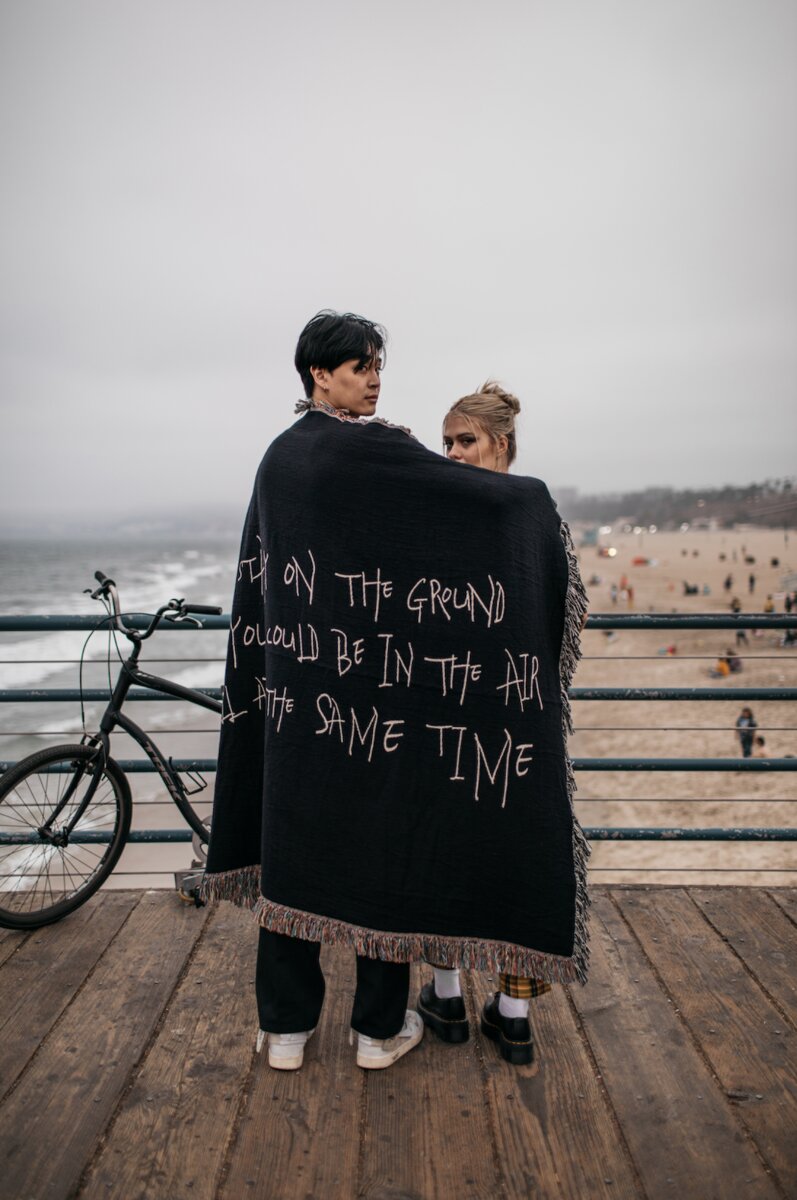 Editorial pier blanket