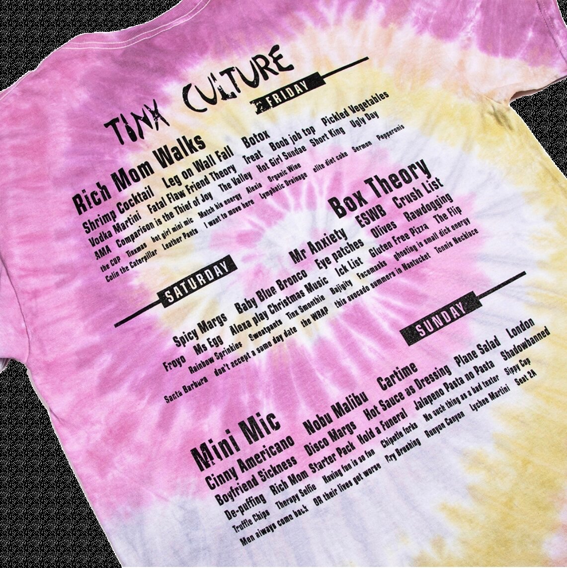 Tinx Culture tee detail
