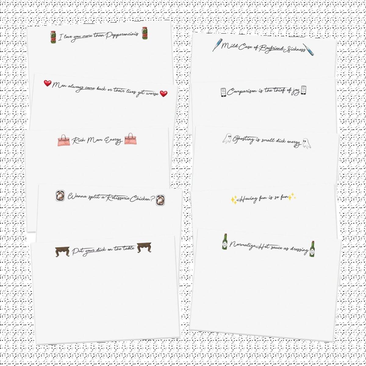 Tinx Things notecards